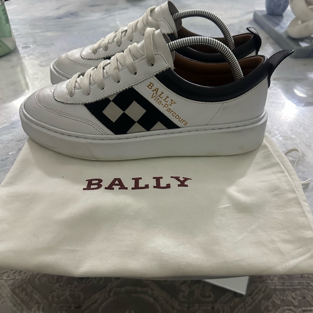 Bally Men’s Vita-Parcours Lamb Leather Low-top Sneaker